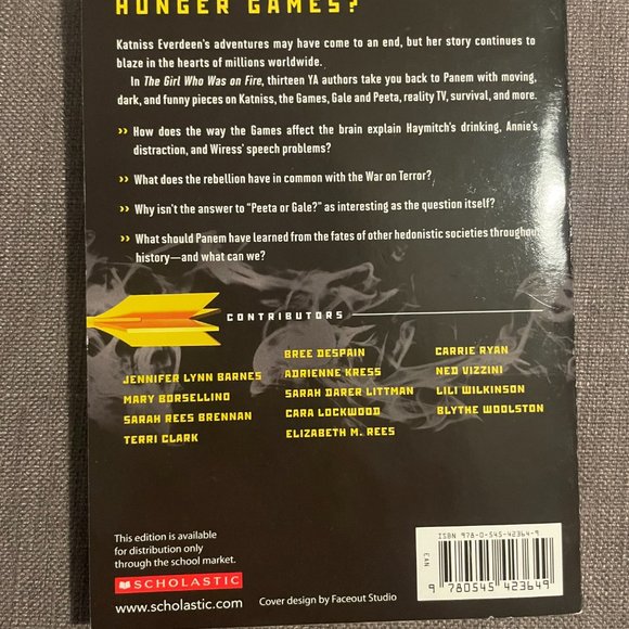 The Girl Who Was on Fire Paperback - Picture 2 of 3